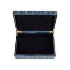 Currey and Company 1200-1067 Winter Harvest Box in Blue