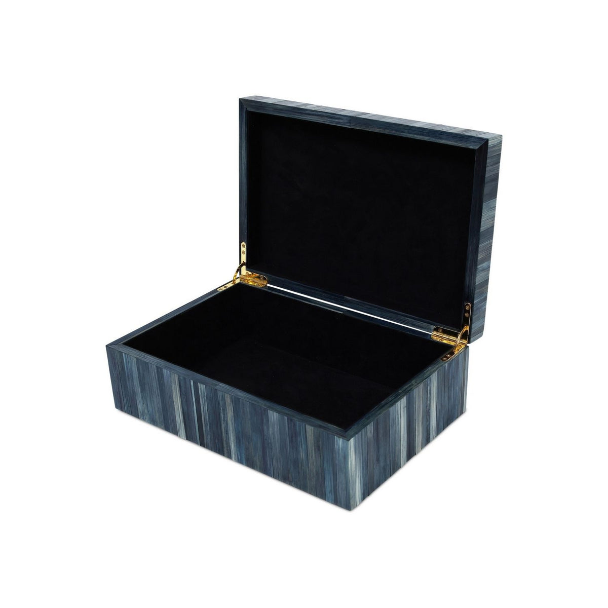 Currey and Company 1200-1067 Winter Harvest Box in Blue