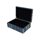 Currey and Company 1200-1067 Winter Harvest Box in Blue