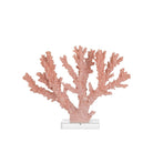 Currey and Company 1200-1083 Fire Coral in Coral/Clear