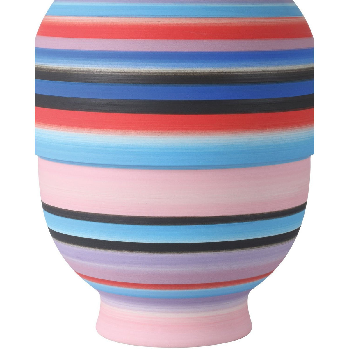 Currey and Company 1200-1096 Happy 80's Bright Vase in Blue/Pink/Red