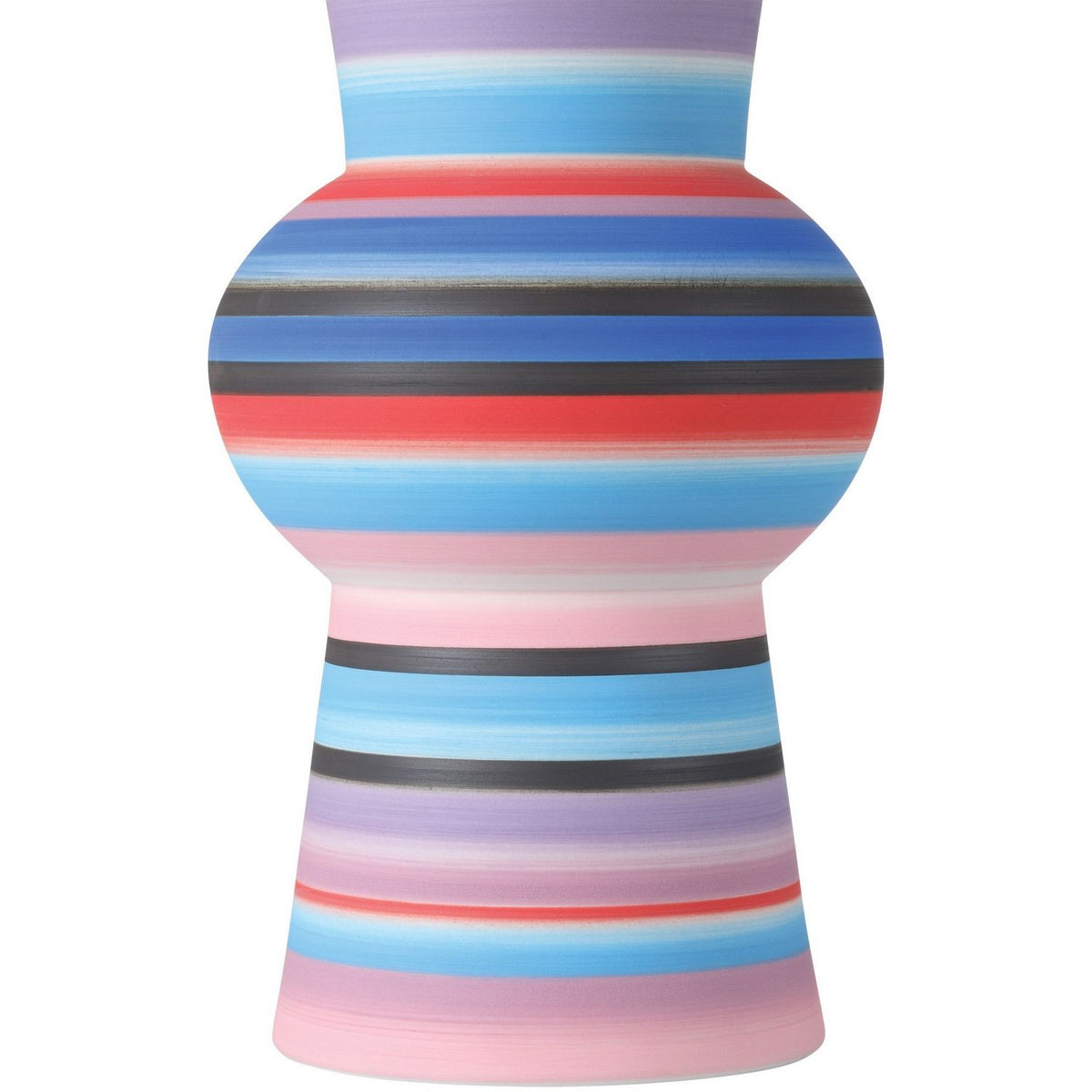 Currey and Company 1200-1097 Happy 80's Bright Vase in Blue/Pink/Red
