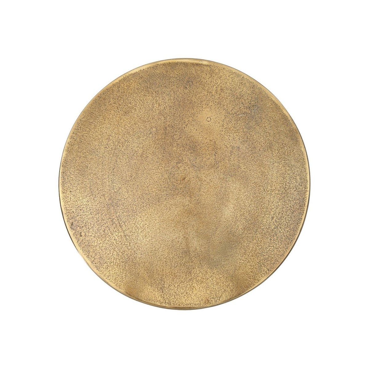 Currey and Company 4000-0249 Nasturtium Accent Table in Antique Brass/Patina Brass
