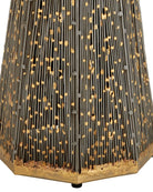 Currey and Company 4000-0252 Castor Accent Table in Iron/Bronze/Smoke