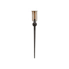 Currey and Company 5000-0297 Wemyss Wall Sconce in Gilded Oak/Smoke