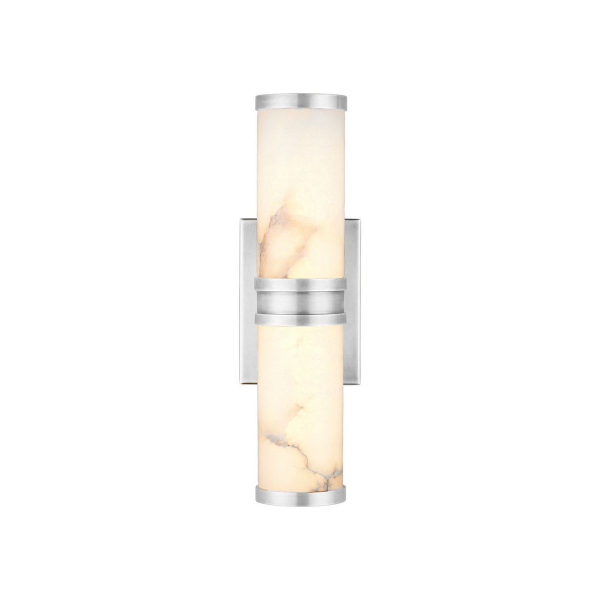 Currey and Company 5800-0077 Brenham Wall Sconce in Natural/Nickel