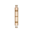 Currey and Company 5800-0079 Brenham Wall Sconce in Natural/Vintage Brass
