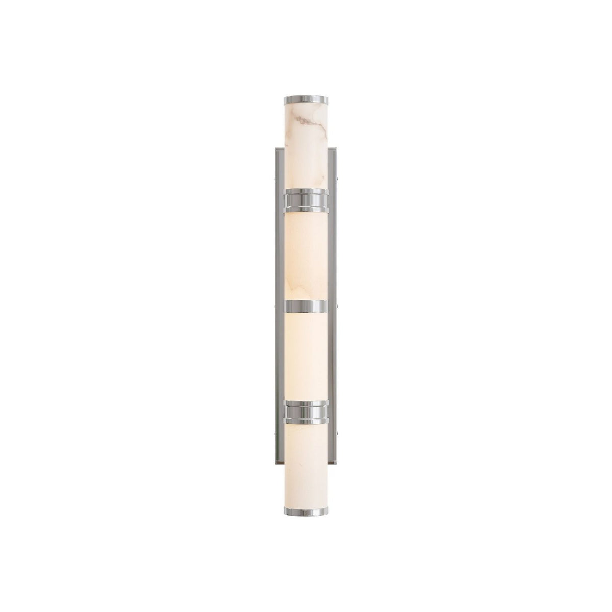 Currey and Company 5800-0080 Brenham Wall Sconce in Natural/Nickel