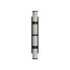 Currey and Company 5800-0081 Brenham Wall Sconce in Natural/Oil Rubbed Bronze