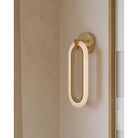 Currey and Company 5900-0060 Aurora Wall Sconce in Natural/Polished Antique Brass