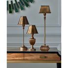 Currey and Company 6000-1058 Geddy Table Lamp in Antique Brass