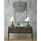 Currey and Company 6000-1060 Djinn Table Lamp in Verdigris/Antique Brass
