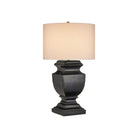 Currey and Company 6000-1061 Balustrade Table Lamp in Distressed Light Black
