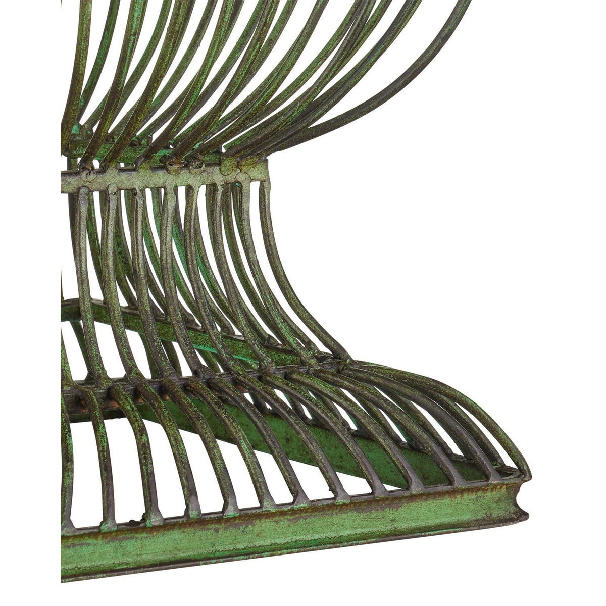 Currey and Company 6000-1062 Tuteurs Table Lamp in Distressed Green
