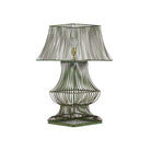 Currey and Company 6000-1062 Tuteurs Table Lamp in Distressed Green
