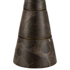 Currey and Company 6000-1065 Edith Desk Lamp in Coffee Brown/Antique Brass
