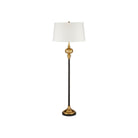 Currey and Company 8000-0176 Haines Floor Lamp in Bronze/Vintage Brass