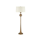 Currey and Company 8000-0179 Boullee Floor Lamp in Antique Brass