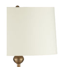 Currey and Company 8000-0179 Boullee Floor Lamp in Antique Brass
