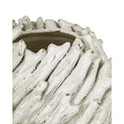 Currey and Company 1200-1109 Seadrift Vase in White