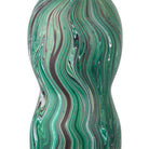 Currey and Company 1200-1117 Tamarind Vase in Marbleized Dark Green