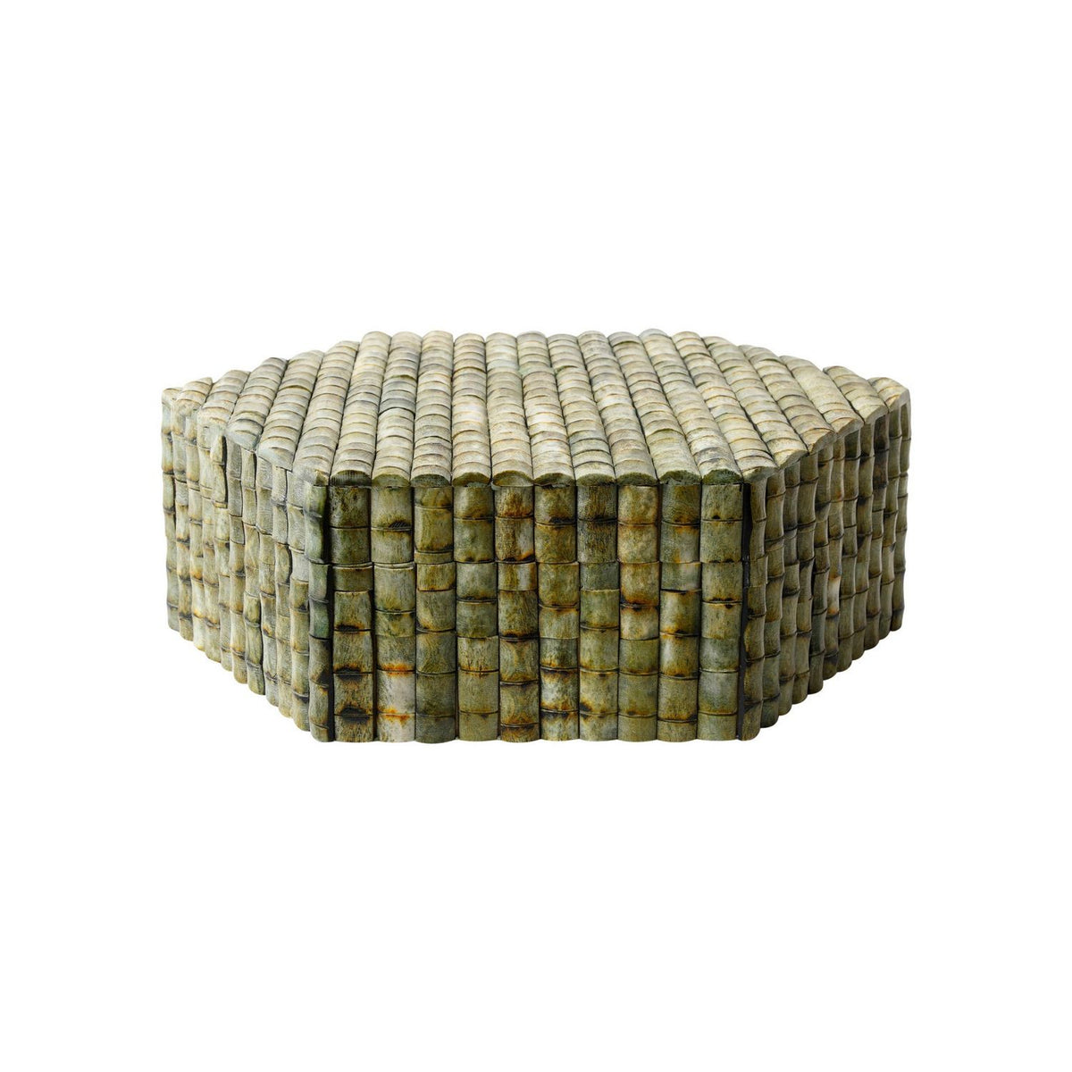 Currey and Company 1200-1124 Knepp Box Set of 2 in Green/Natural