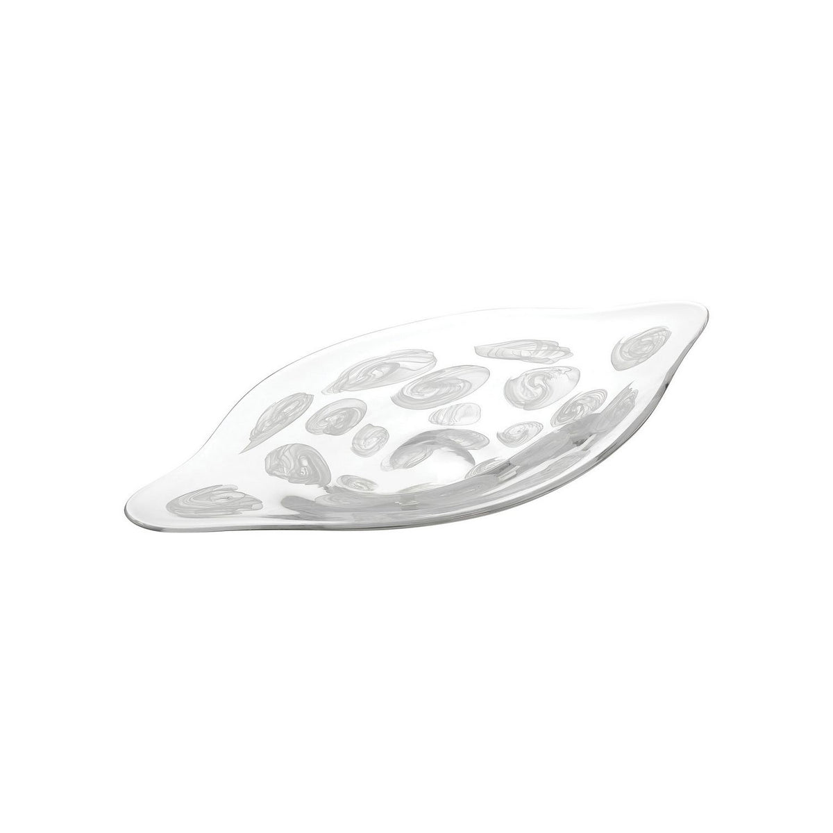 Currey and Company 1200-1152 Aetheria Bowl in Clear/White