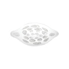 Currey and Company 1200-1152 Aetheria Bowl in Clear/White