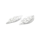 Currey and Company 1200-1152 Aetheria Bowl in Clear/White
