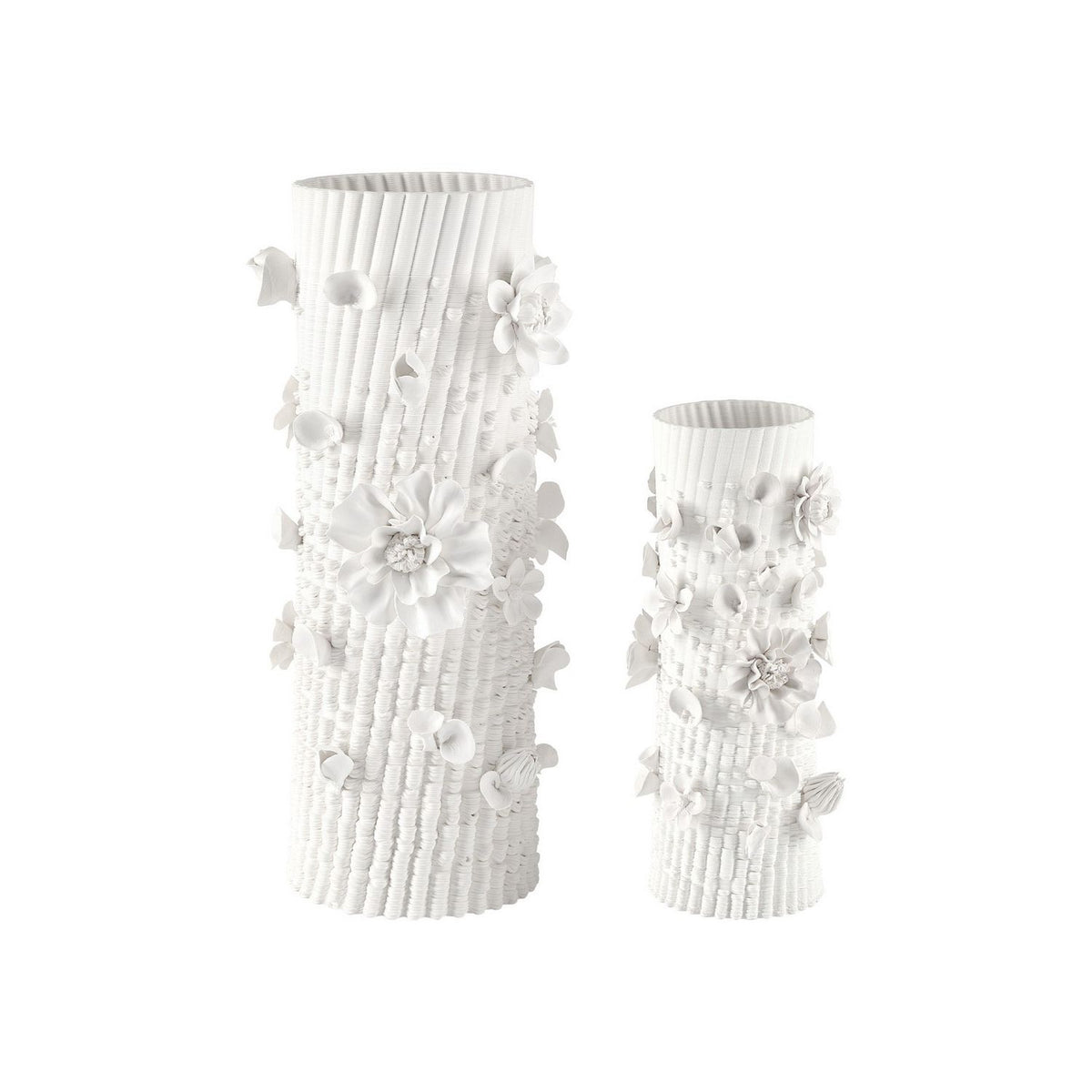 Currey and Company 1200-1167 Sylva Vase in White