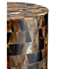 Currey and Company 4000-0266 Brewster Accent Table in Natural Brown & Black