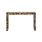 Currey and Company 4000-0267 Brewster Console Table in Natural Brown & Black