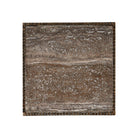 Currey and Company 4000-0274 Ampleur Accent Table in Rustic Bronze/Natural