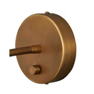 Currey and Company 5000-0313 Wilbaux Wall Sconce in Antique Brass