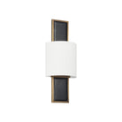 Currey and Company 5900-0062 Lowesdale Wall Sconce in Black/Brass