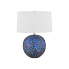 Currey and Company 6000-1077 Mantilla Table Lamp in Blue