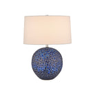 Currey and Company 6000-1077 Mantilla Table Lamp in Blue
