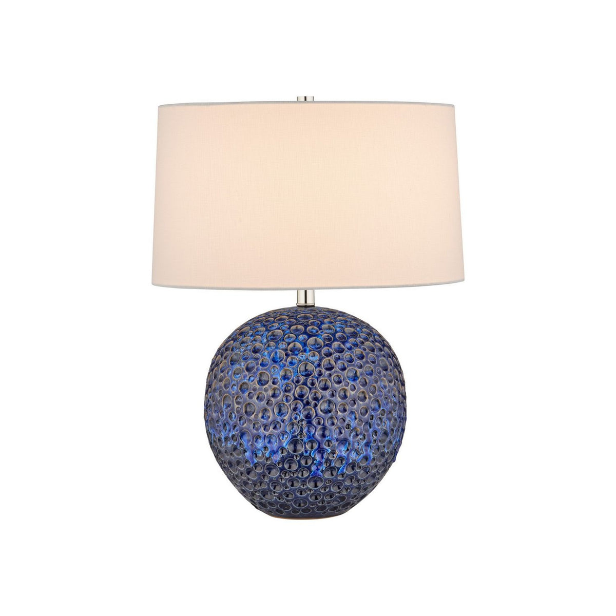 Currey and Company 6000-1077 Mantilla Table Lamp in Blue
