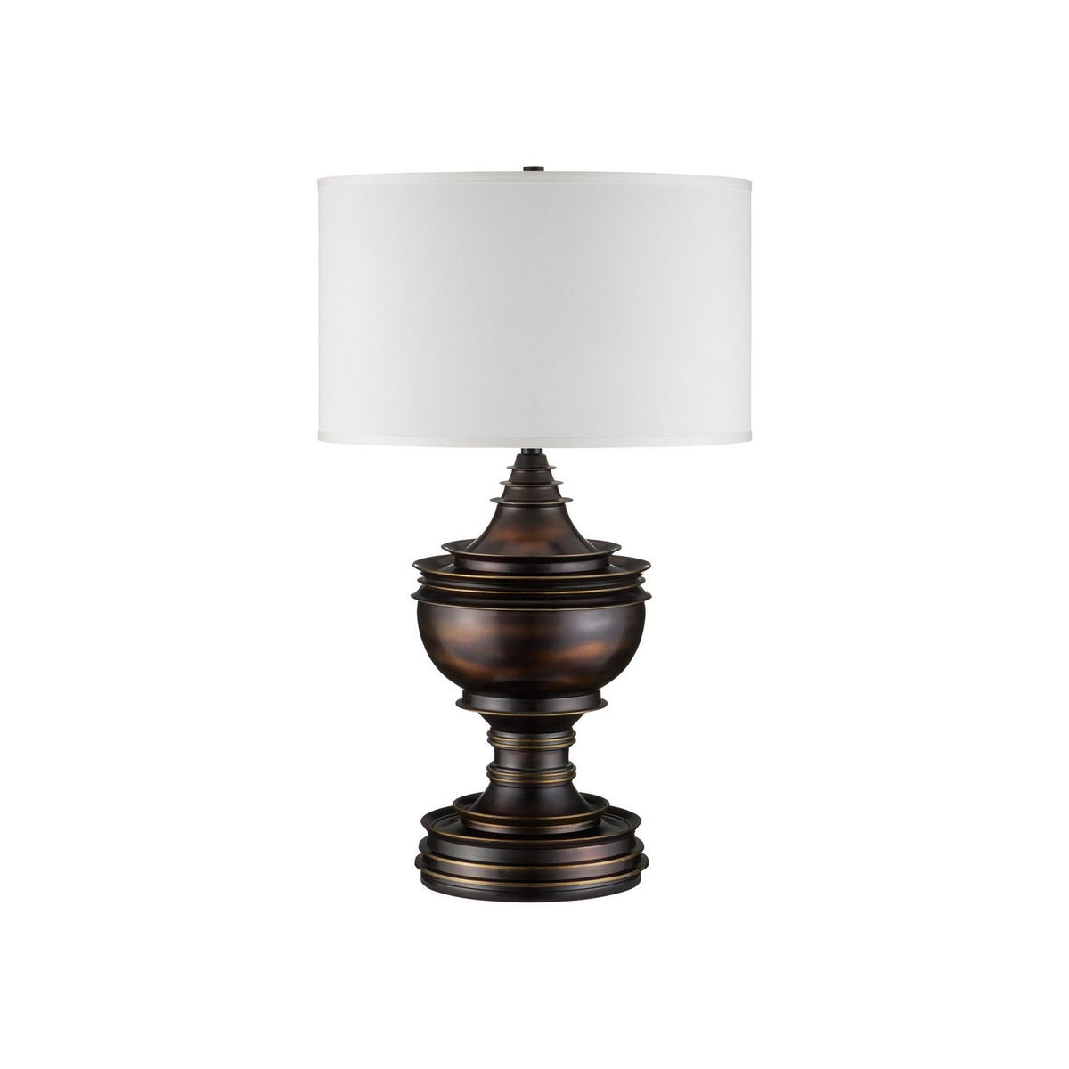 Currey and Company 6000-1096 Tribute Table Lamp in Bronze