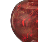 Currey and Company 6000-1106 Lutz Table Lamp in Dark Red/Gold