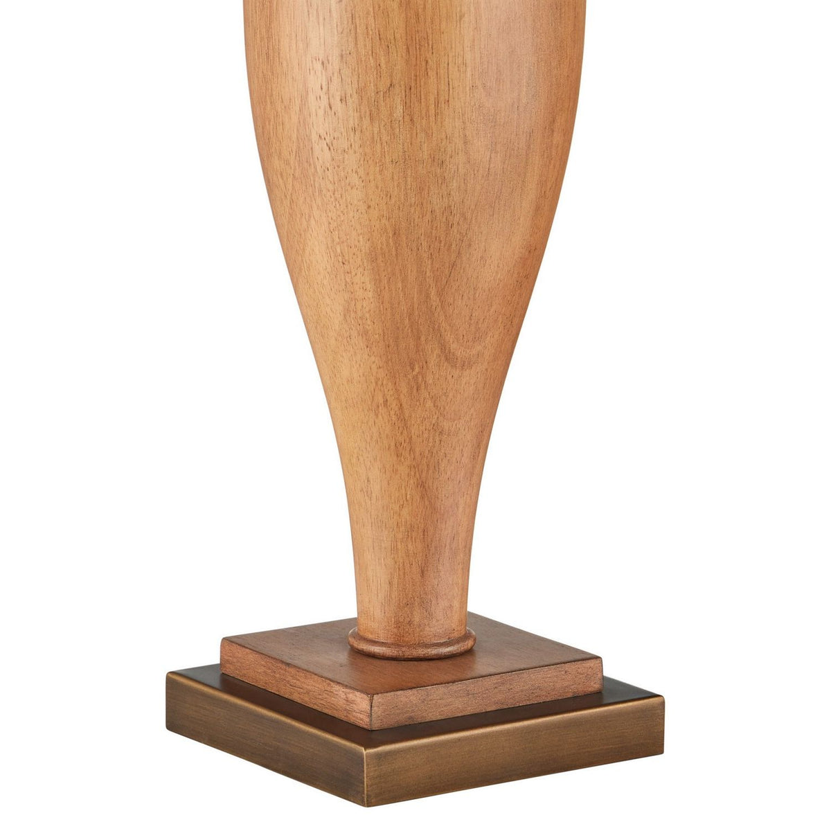 Currey and Company 6000-1124 Lignum Table Lamp in Chestnut