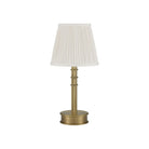 Currey and Company 6700-0034 Valise Cordless Table Lamp in Polished Antique Brass