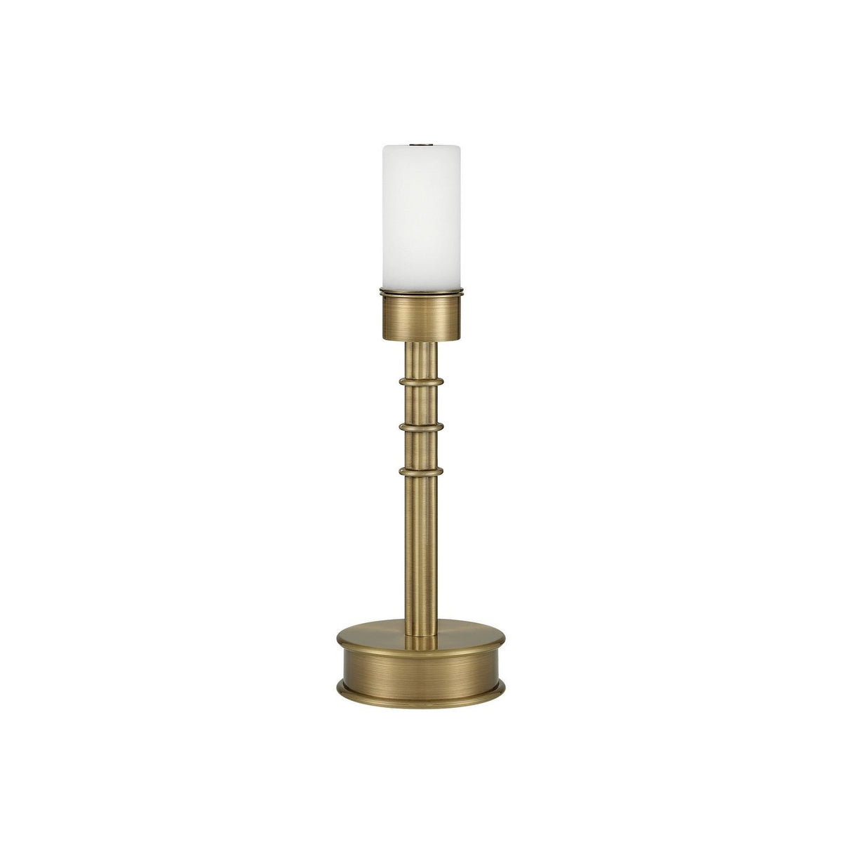 Currey and Company 6700-0034 Valise Cordless Table Lamp in Polished Antique Brass