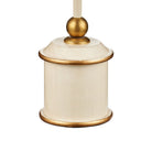 Currey and Company 6700-0035 Daphne Cordless Table Lamp in Ivory/Gold