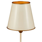 Currey and Company 6700-0035 Daphne Cordless Table Lamp in Ivory/Gold
