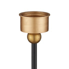 Currey and Company 6700-0036 Daphne Cordless Table Lamp in Black/Gold