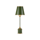 Currey and Company 6700-0037 Daphne Cordless Table Lamp in Green/Gold