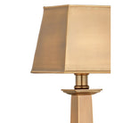 Currey and Company 6700-0039 Wander Cordless Table Lamp in Antique Brass