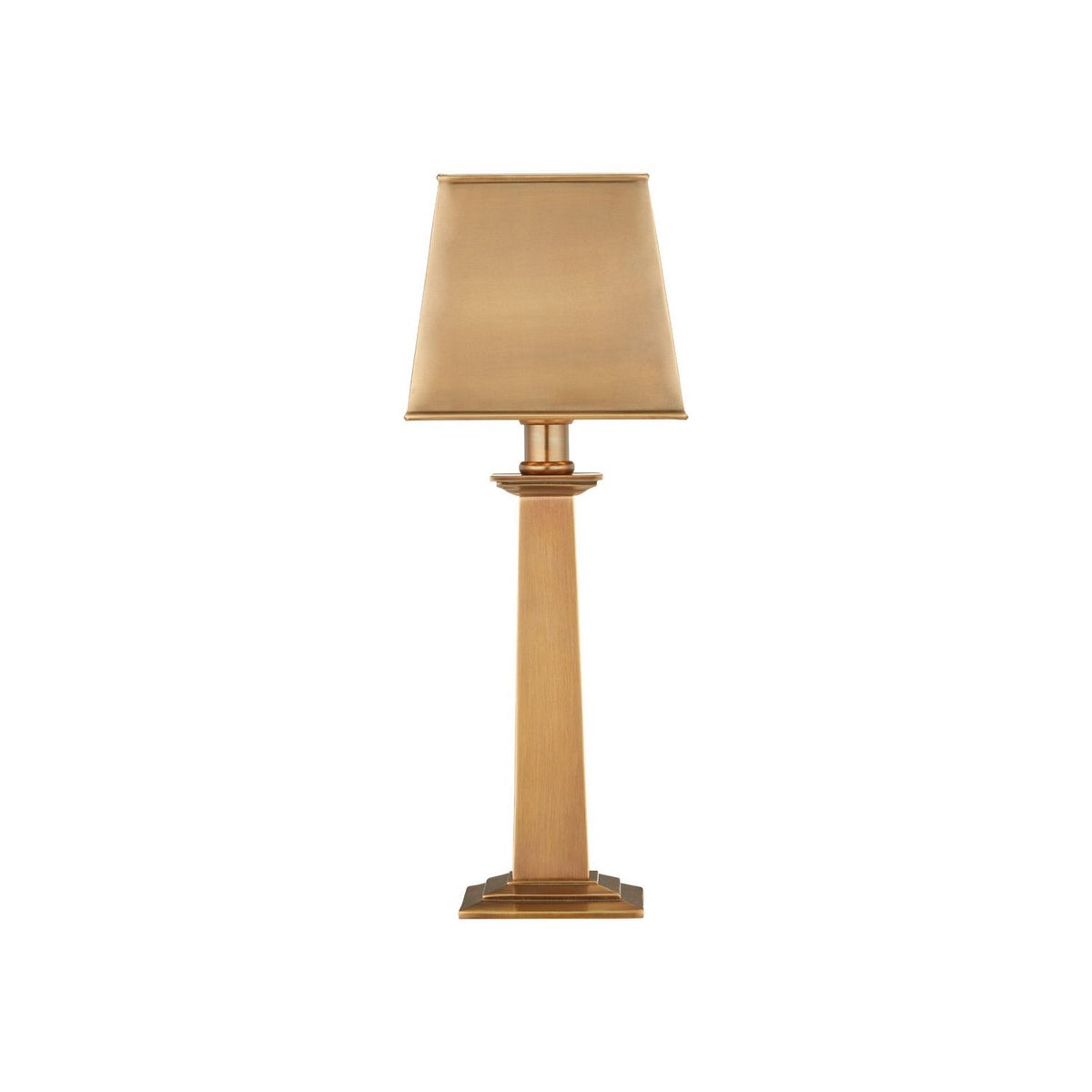 Currey and Company 6700-0039 Wander Cordless Table Lamp in Antique Brass
