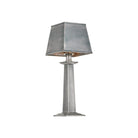 Currey and Company 6700-0040 Wander Cordless Table Lamp in Antique Silver